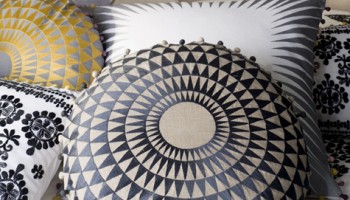 geometric cushion