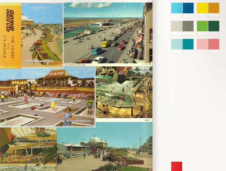 Rhyl postcards