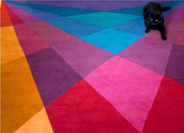 Rainbow rug