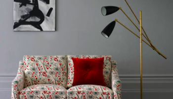 Angie Lewin sofa