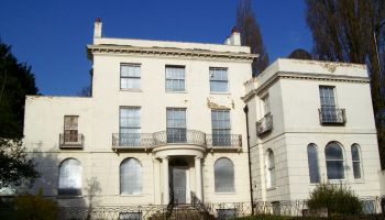 Empty Highgate mansion