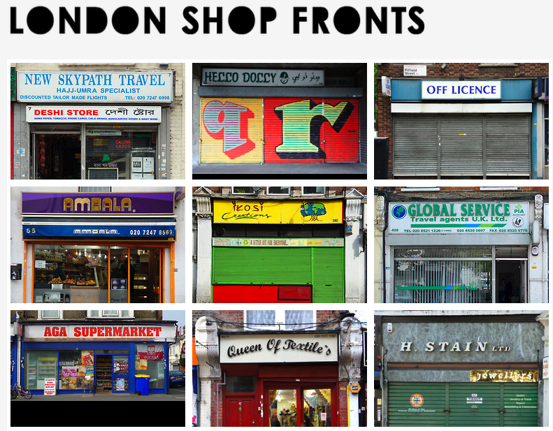 London SHop Fronts