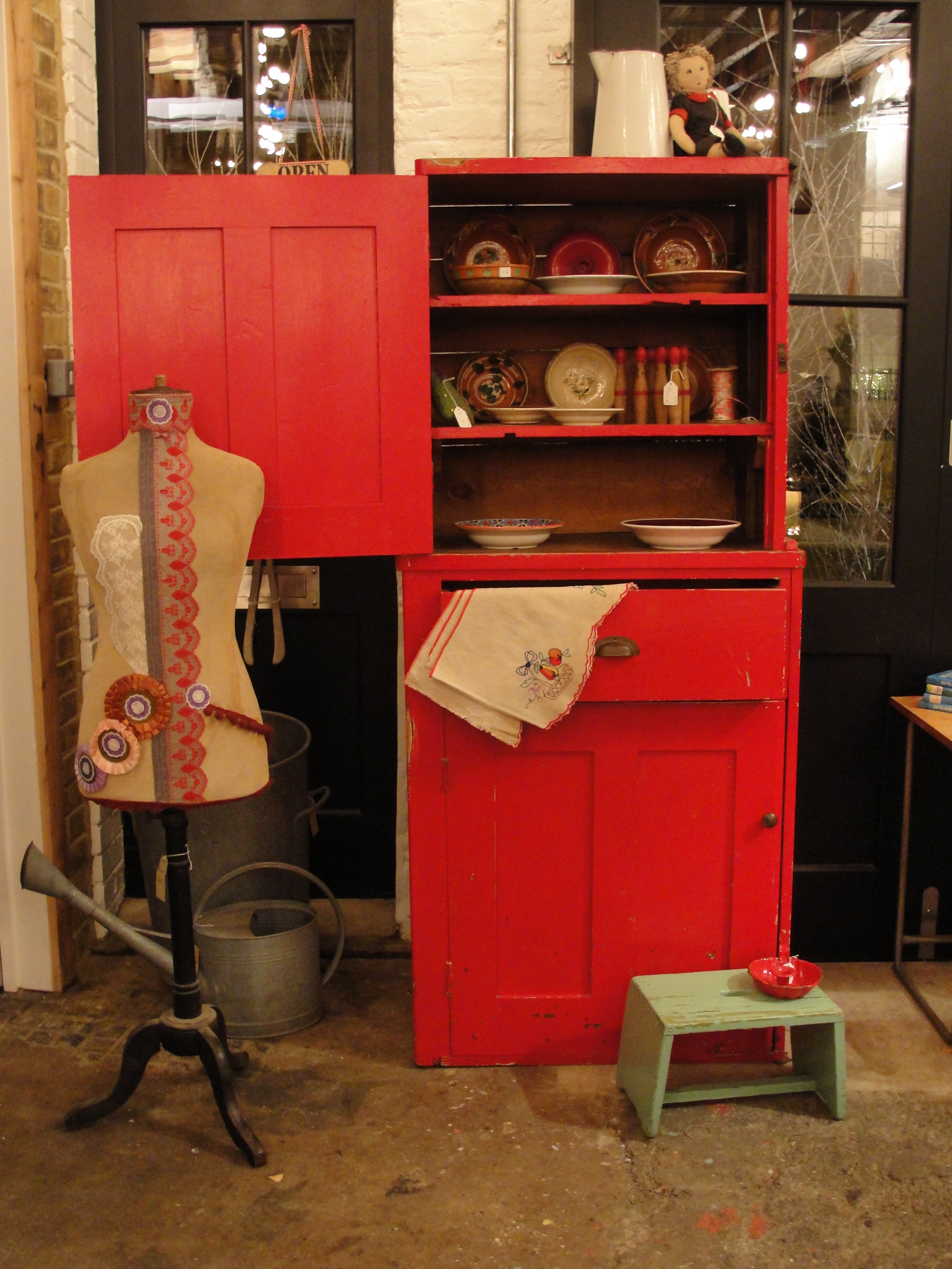 Red cabinet