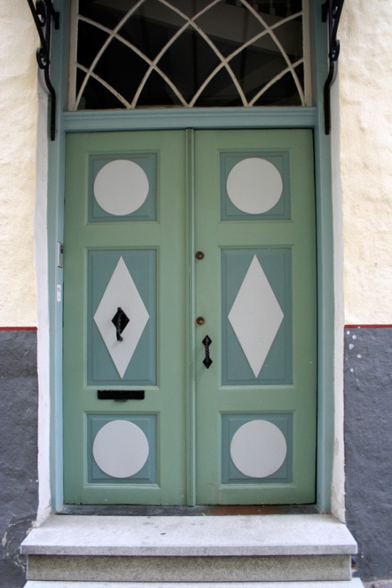 colourful door