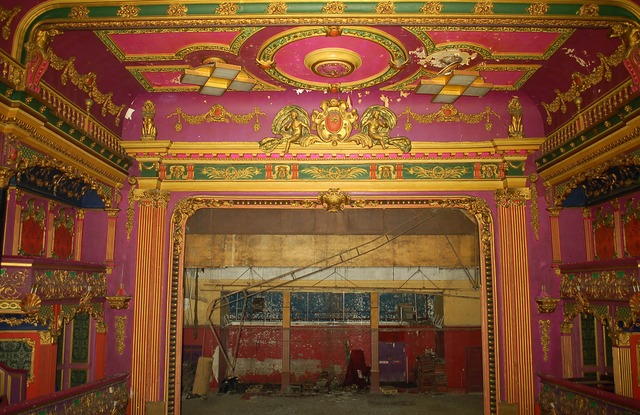 Abandoned theatre