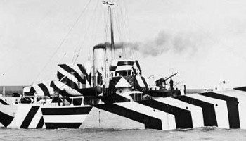 dazzle war ship