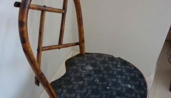 vintage bamboo chair