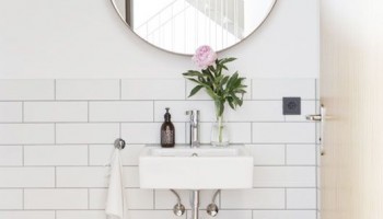 wall-mounted basin